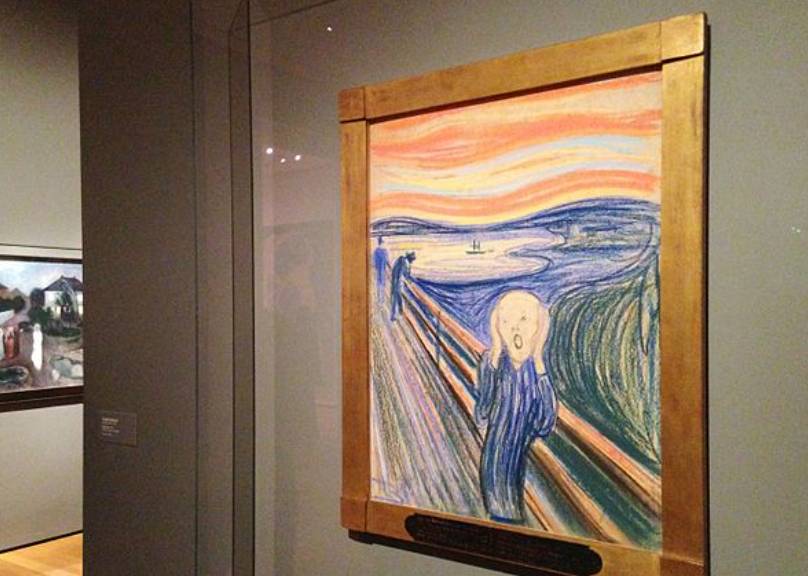 ilustrasi lukisan The Scream (commons.wikimedia.org/Maurizio Pesce)