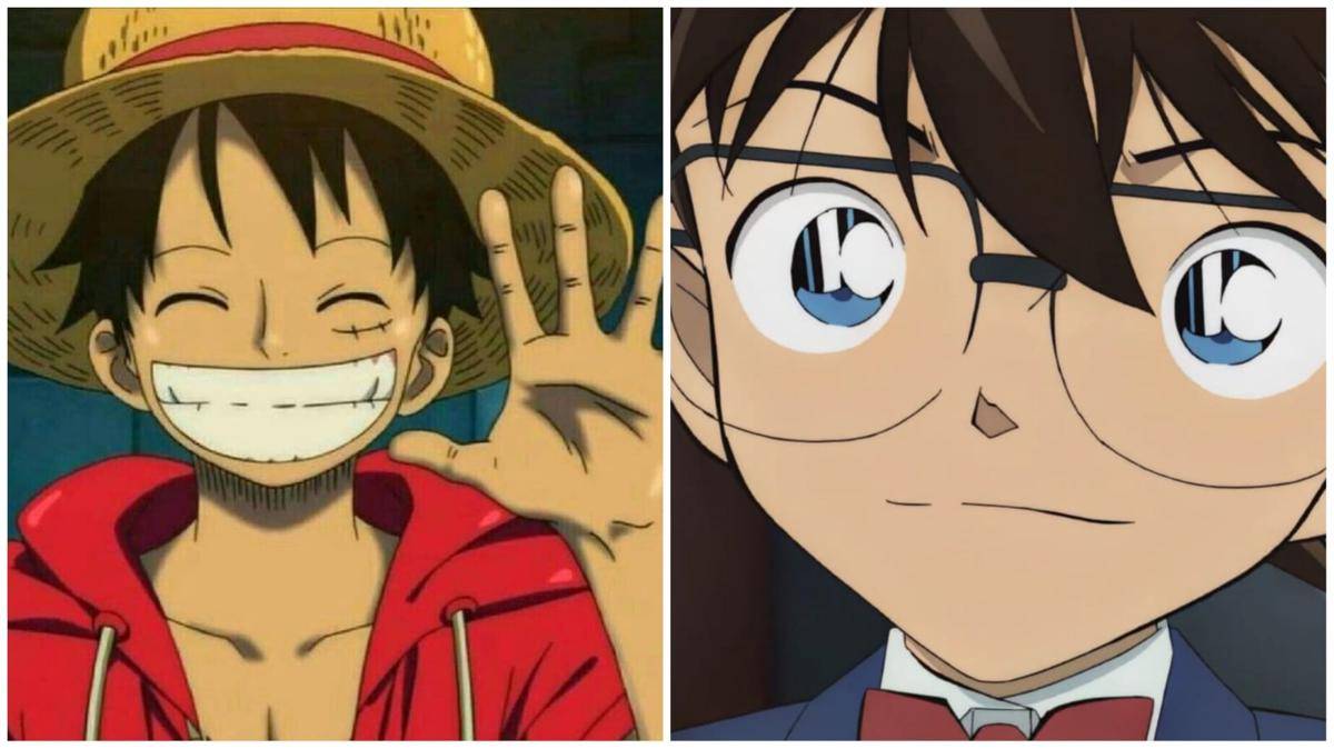 Monkey D. Luffy dan Conan Edogawa. Alasan One Piece bisa tamat mendahului Detective Conan.