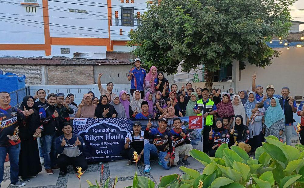 Sumut Honda Bikers Buka Puasa Bersama Anak Yatim