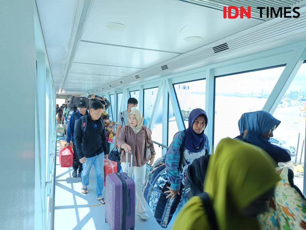 Pelabuhan Semayang siap menghadapi arus mudik 2025. (IDN Times/Erik Alfian)