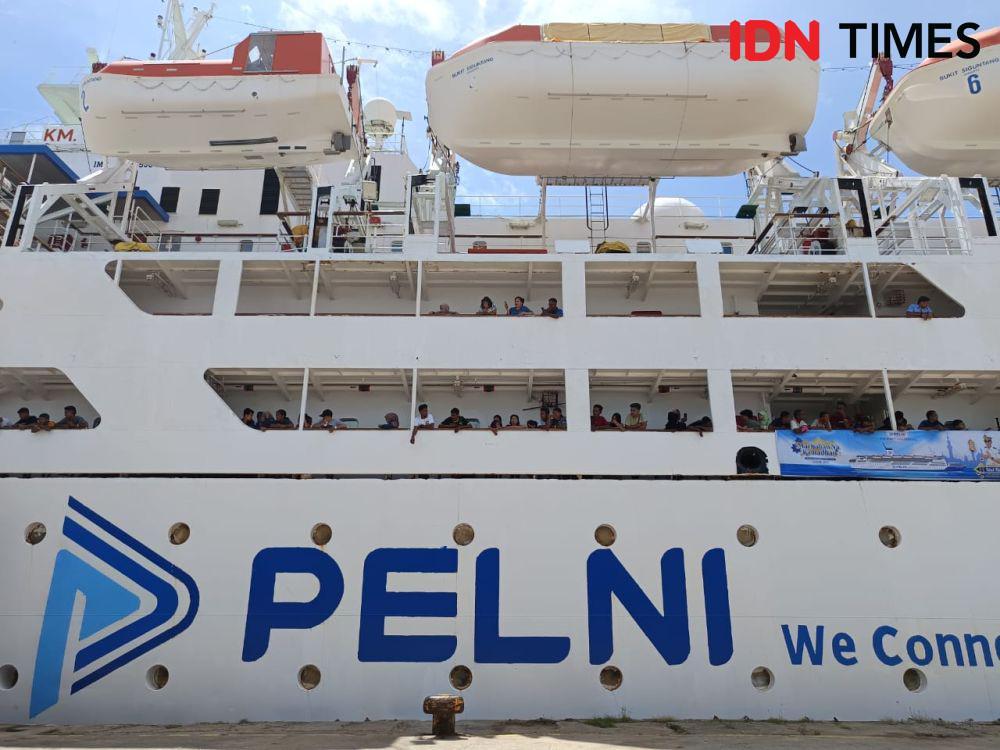 Pelni Balikpapan memprediksi jumlah pengguna armada Pelni pada periode Lebaran tahun ini mencapai 61 ribu penumpang . (IDN Times/Erik Alfian)