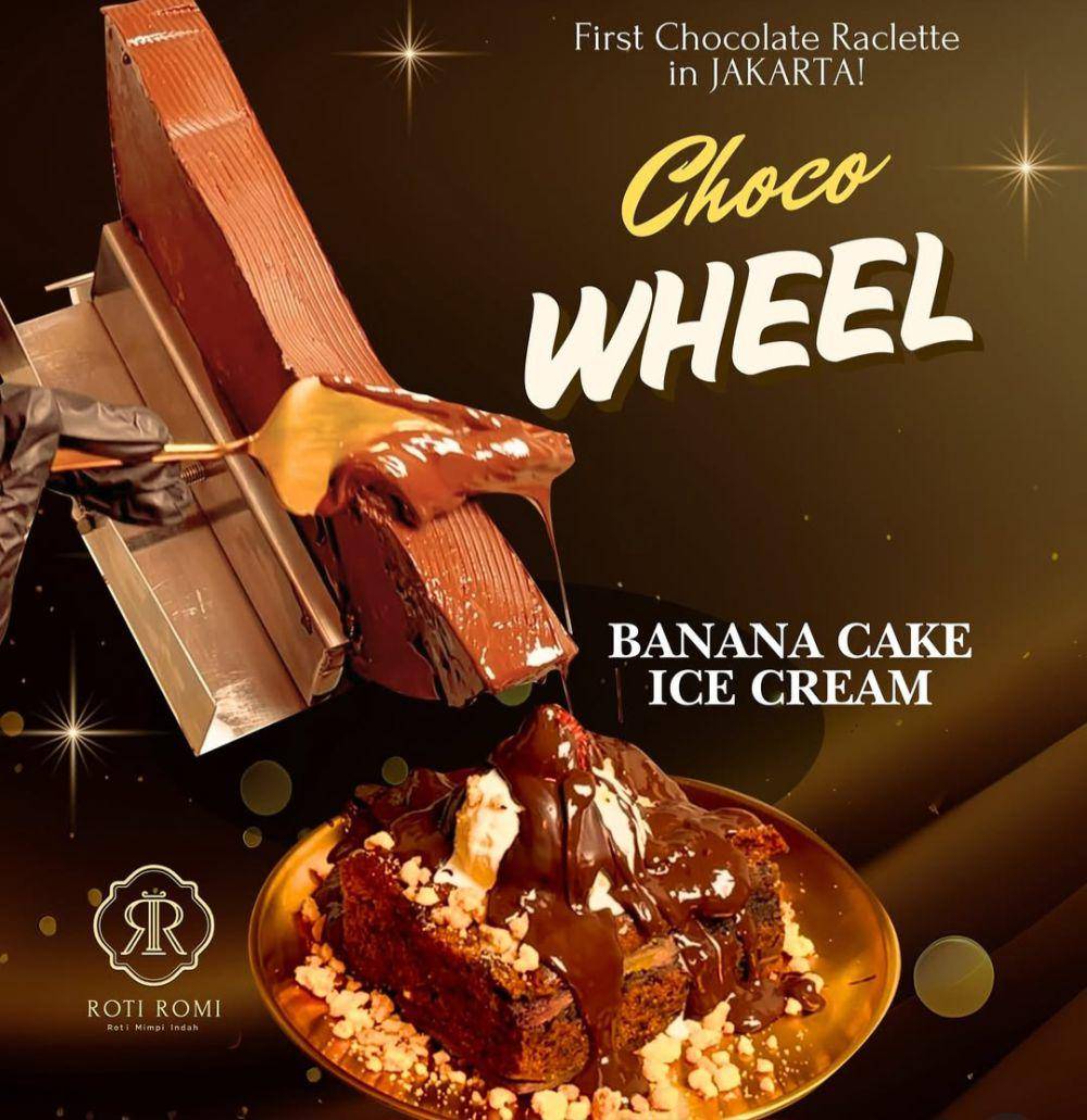 potret banana cake ice cream di Roti Romi (instagram.com/rotiromiindonesia)