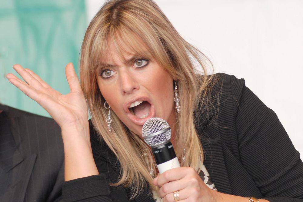 Alessandra Mussolini, politisi konservatif Italia, anggota Parlemen Eropa, mantan aktris dan model, serta cucu Benito Mussolini (commons.wikimedia.org/Nicoloro Giuseppe)