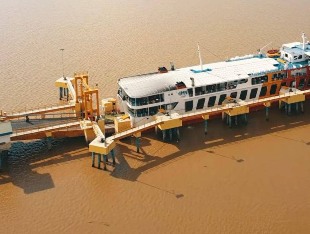 Suasana pelabuhan Tanjung Api-Api. (Dok. BPTD Sumsel)
