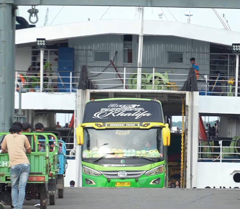 Suasana pelabuhan Tanjung Api-Api. (Dok. BPTD Sumsel)