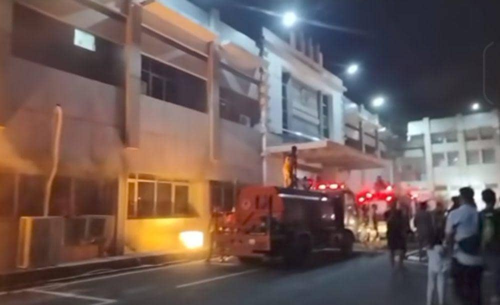 Diduga Korsleting Listrik, Kantor Pemkab Muara Enim Nyaris Terbakar