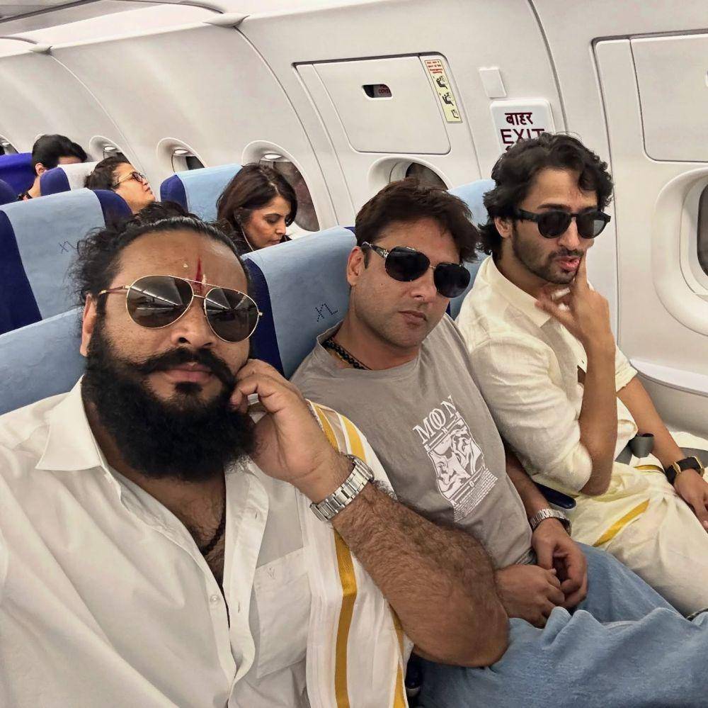 cast Mahabarata reuni (instagram.com/shaheernsheikh)