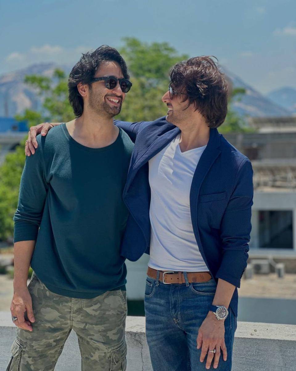 cast Mahabarata reuni (instagram.com/shaheernsheikh)