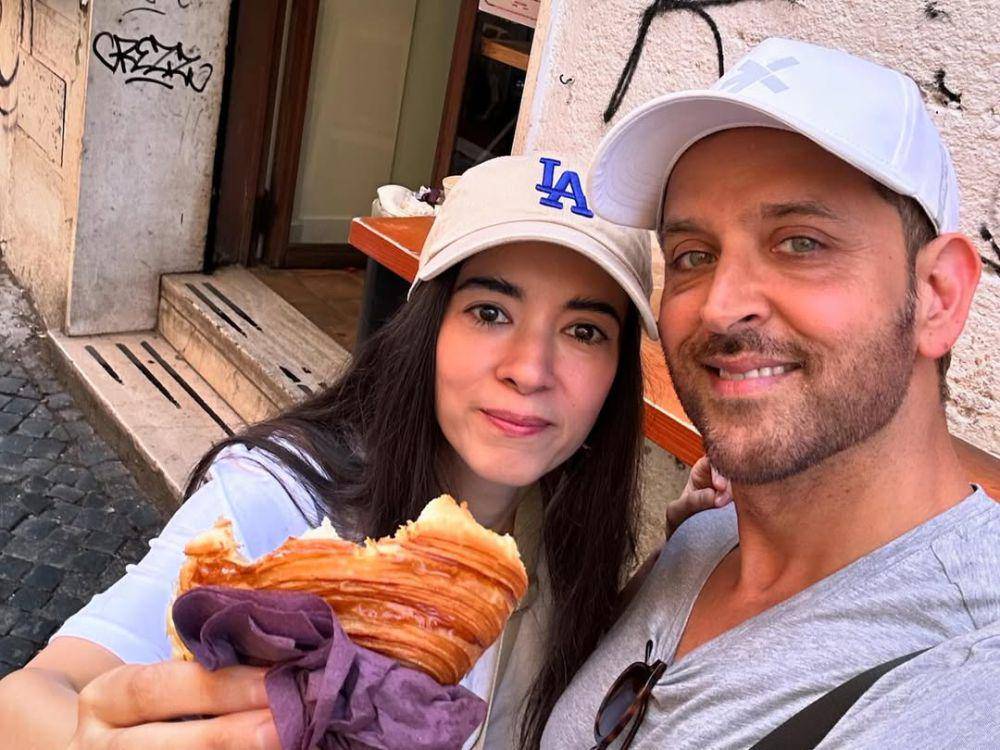 Hrithik Roshan dan Saba Azad (instagram.com/hrithikroshan)