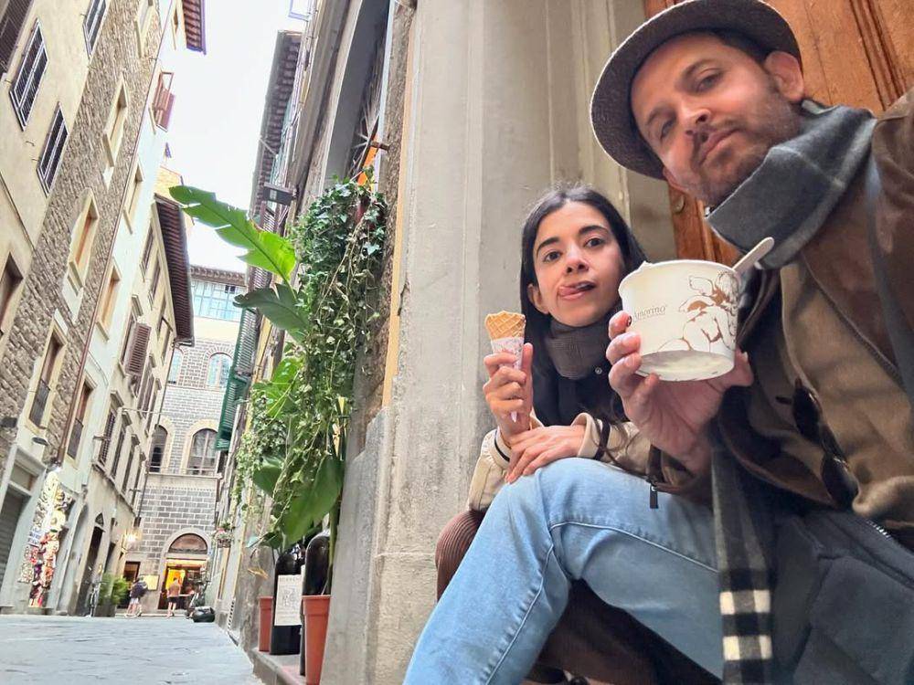 Hrithik Roshan dan Saba Azad (instagram.com/hrithikroshan)