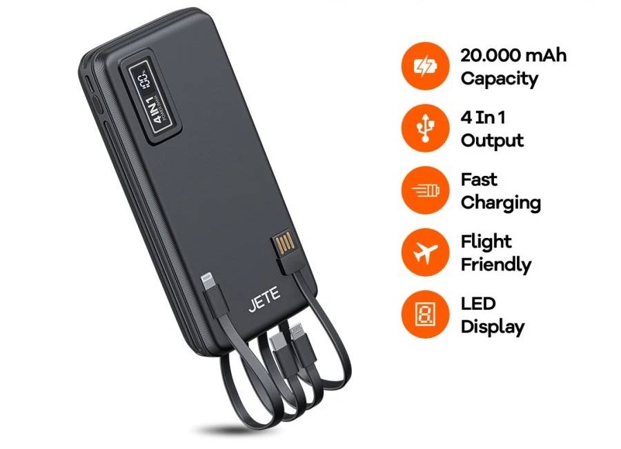 JETE B5 20000mAh (shopee.co.id/JETE Authorized Store Makassar)