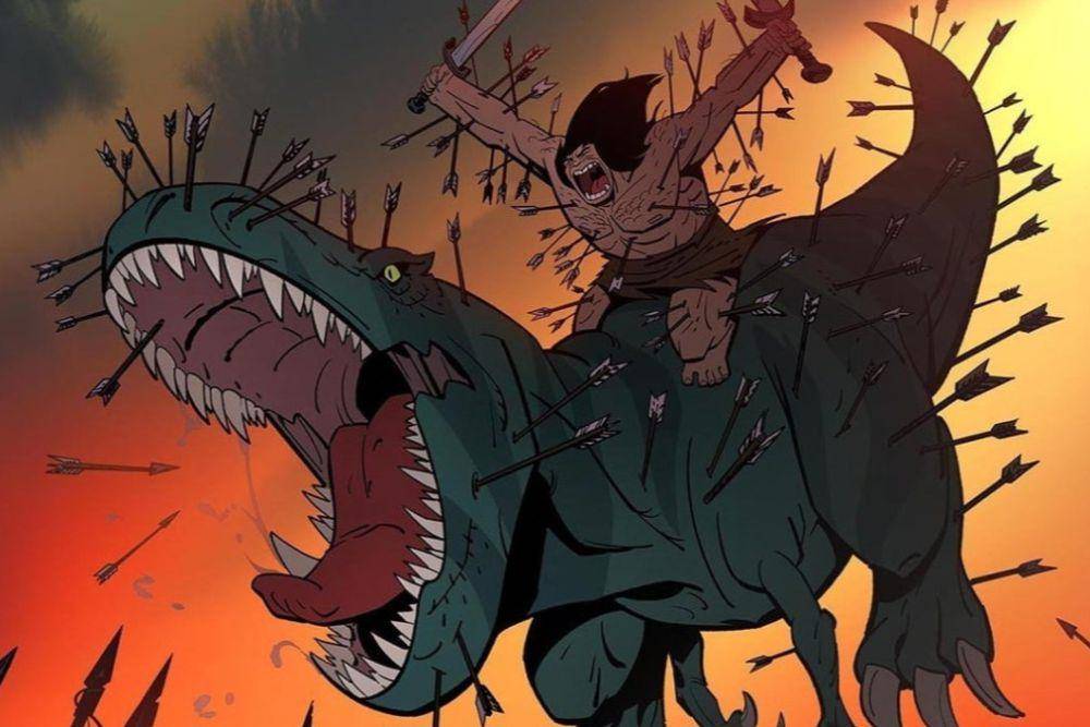 adegan dalam serial Primal. (dok. Adult Swim/Primal)