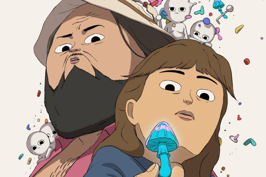 poster serial Common Side Effects. (dok. Adult Swim/Common Side Effects)