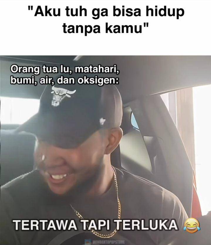 meme tertawa tapi terluka (instagram.com/windahtopupstore)