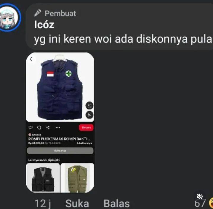 meme rompi antipeluru (instagram.com/pulaumeme.id)