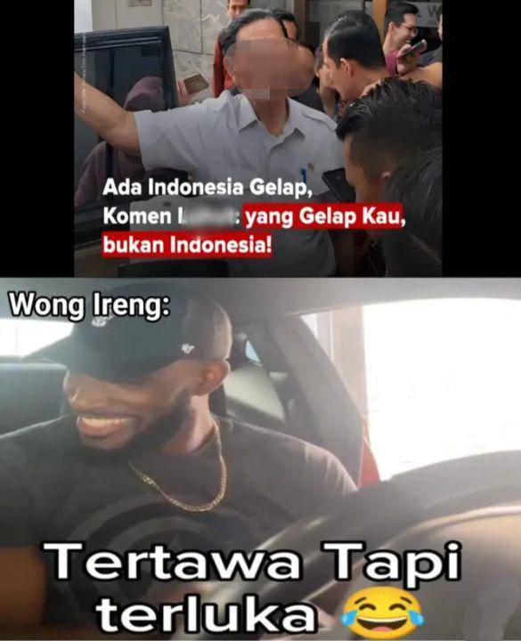 meme tertawa tapi terluka (instagram.com/pulaumeme.id)