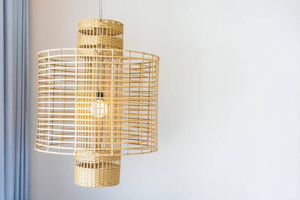 ilustrasi lampu dinding anyaman (freepik.com/lifeforstock)