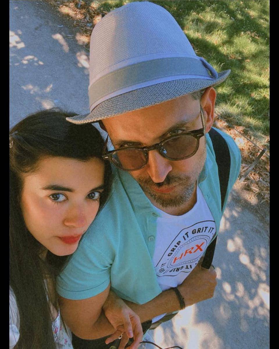 Hrithik Roshan dan Saba Azad (instagram.com/sabazad)