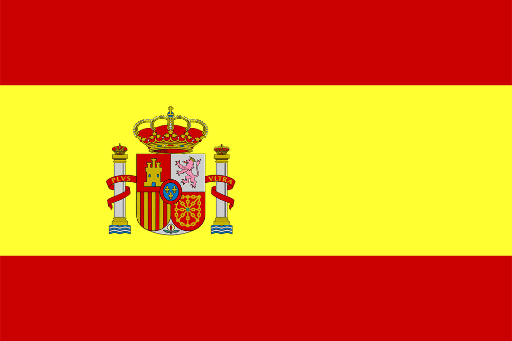 ilustrasi bendera Spanyol (pixabay.com/Clker-Free-Vector-Images)