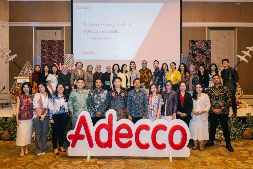 Grand Launch Adecco di Hotel Shangri-La, Jakarta, Jumat (21/3/2025).
