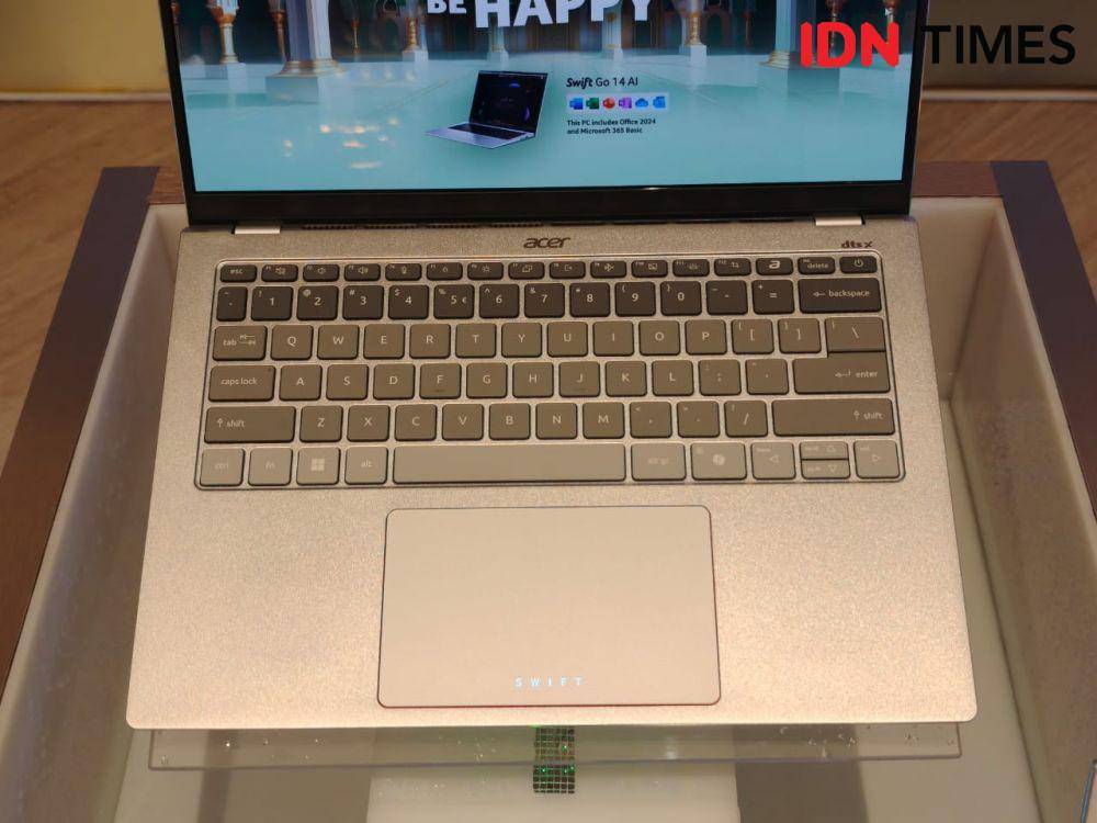 Acer Swift Go 14 AI (IDN Times/Fatkhur Rozi)