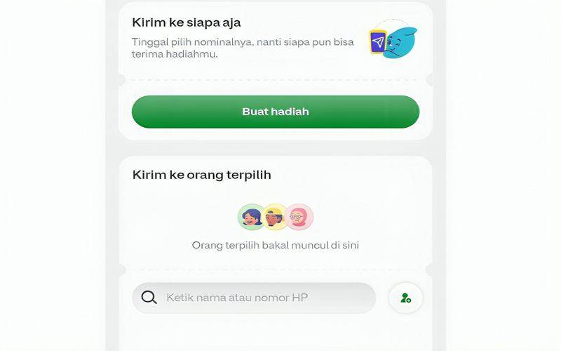 cara kirim THR pakai pesan suara di GoPay (dok. pribadi/Jubaedah Haryani)