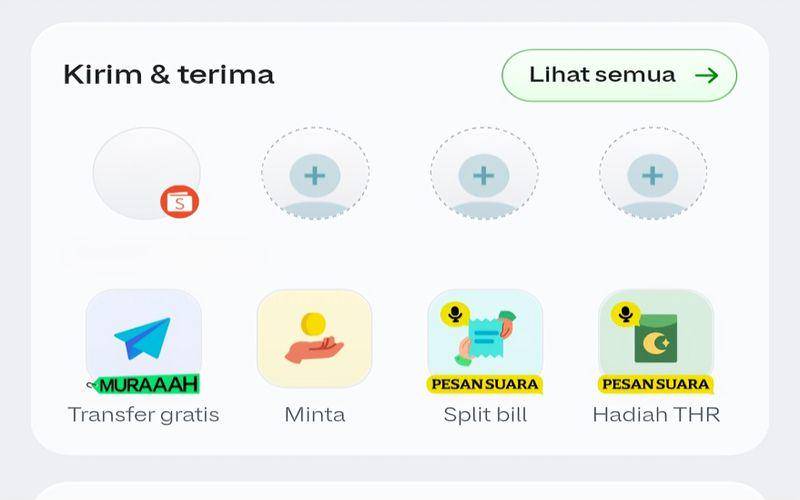 cara kirim THR pakai pesan suara di GoPay (dok. pribadi/Jubaedah Haryani)