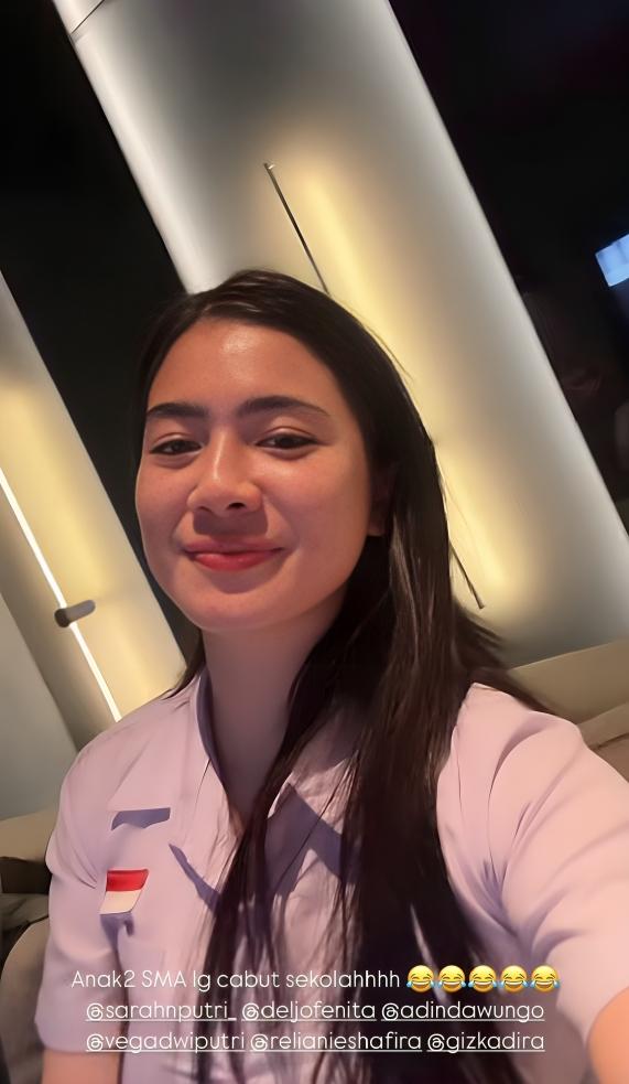 Felicya Angelista bukber dengan teman SMA (instagram.com/felicyangelista_)