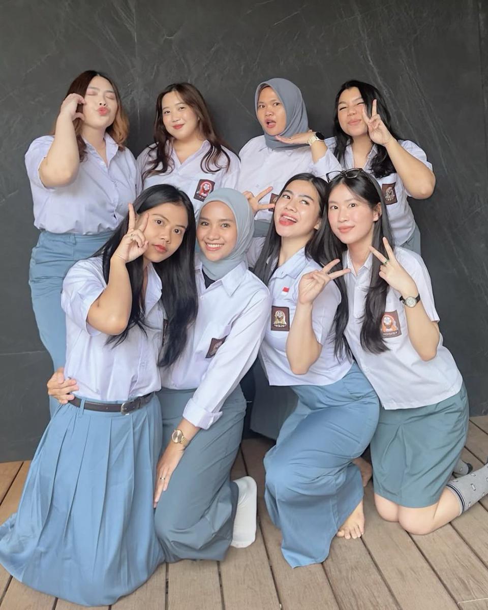 Felicya Angelista bukber dengan teman SMA (instagram.com/felicyangelista_)