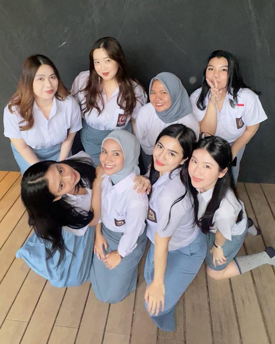 Felicya Angelista bukber dengan teman SMA (instagram.com/felicyangelista_)
