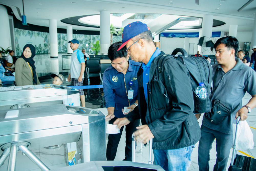 Tiket Penyeberangan Pelabuhan Merak Diskon 36 Persen