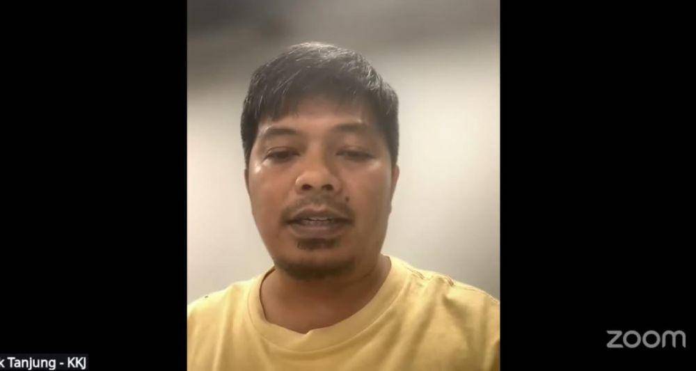 Koordinator Komite Keselamatan Jurnalis (KKJ), Erik Tanjung (Youtube.com/AJI Indonesia)