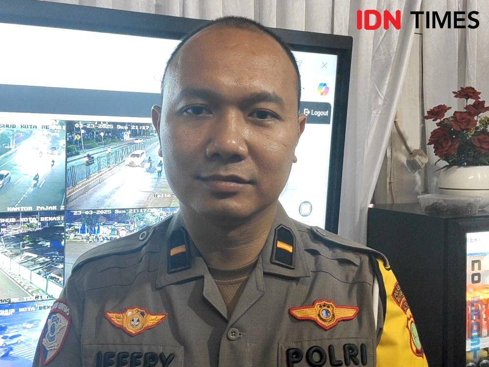 Perwira Posyan Mega Bekasi, Ipda Jeffry. (IDN Times/Imam Faishal)