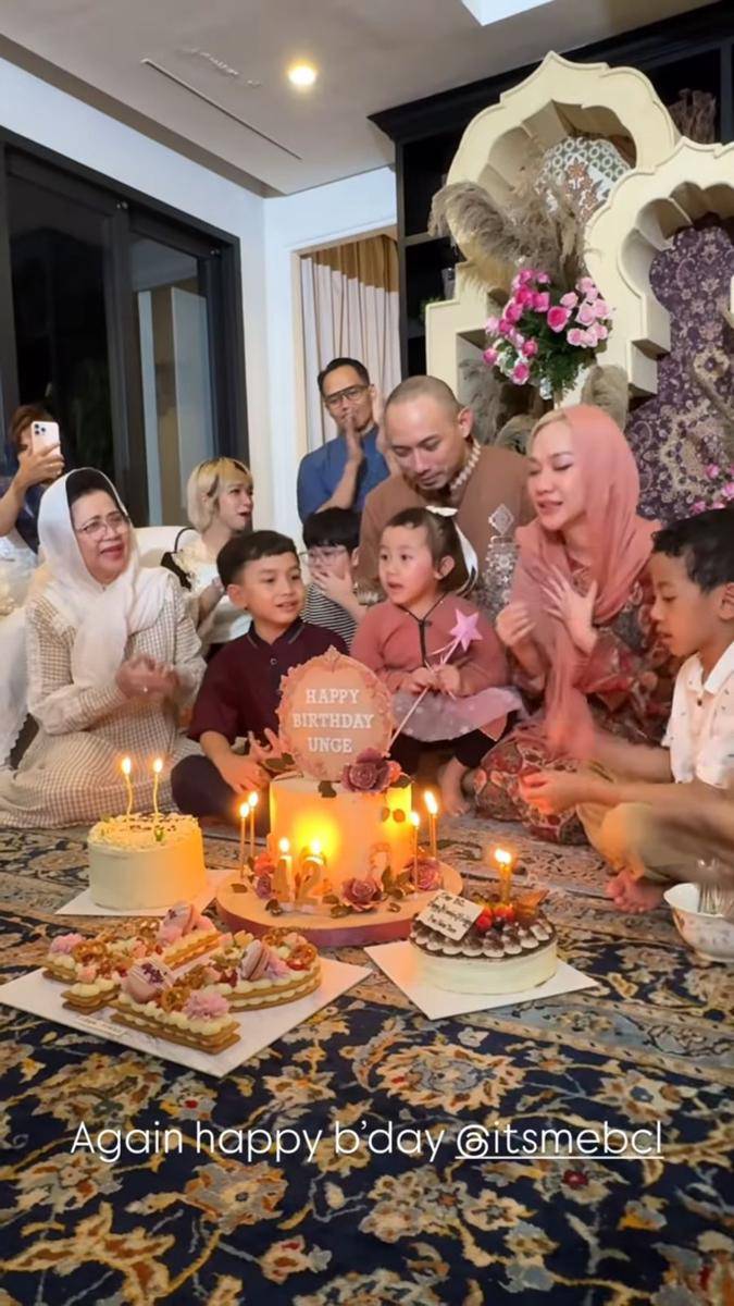 perayaan ulang tahun BCL (Instagram.com/itsmebcl)