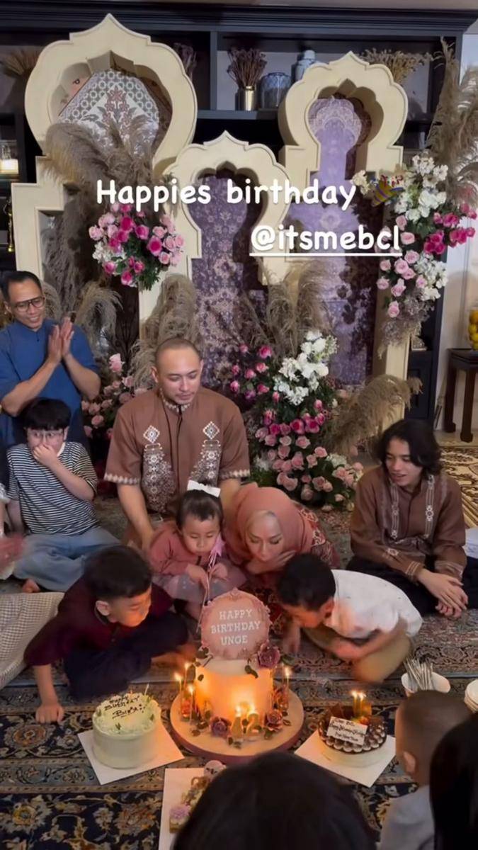 perayaan ulang tahun BCL (Instagram.com/itsmebcl)