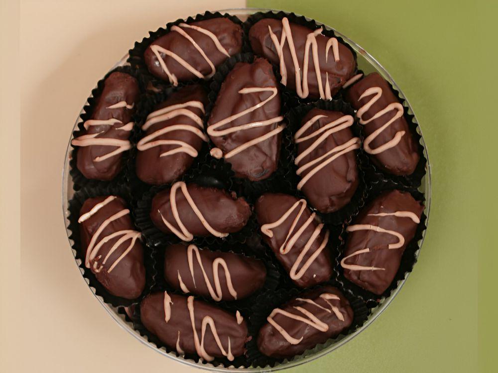 Ilustrasi kurma rasa coklat (tokopedia.com/GKK Cookies)