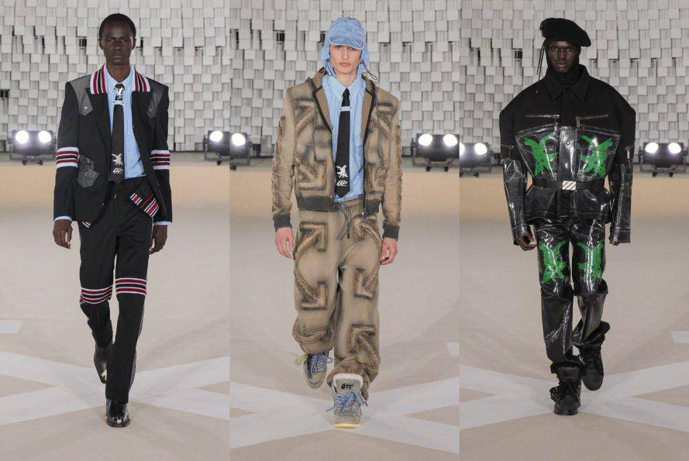 Off-White F/W 2025-26 di Paris Fashion Week (dok. Off-White)