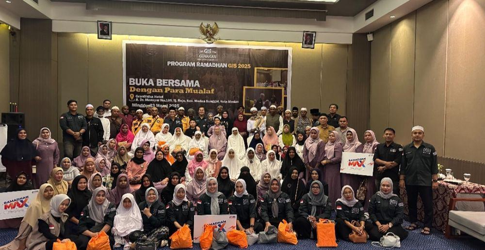 Gerakan Istiqomah Sedekah Berbagi dengan Mualaf Medan di Momen Ramadan