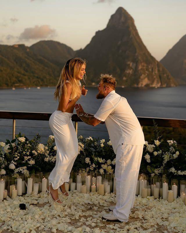 potret Jake Paul lamar Jutta Leerdam (Instagram.com/jakepaul)