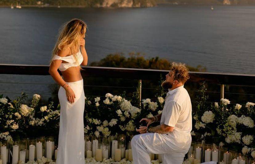 potret Jake Paul dan Jutta Leerdam (Instagram.com/jakepaul)