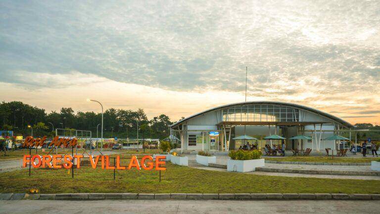 ilustrasi rest area yang nyaman (jnktollroad.com)