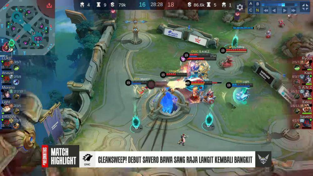 Momen kemenangan ONIC vs BTR di MPL ID S15 (YouTube.com/MPL Indonesia)