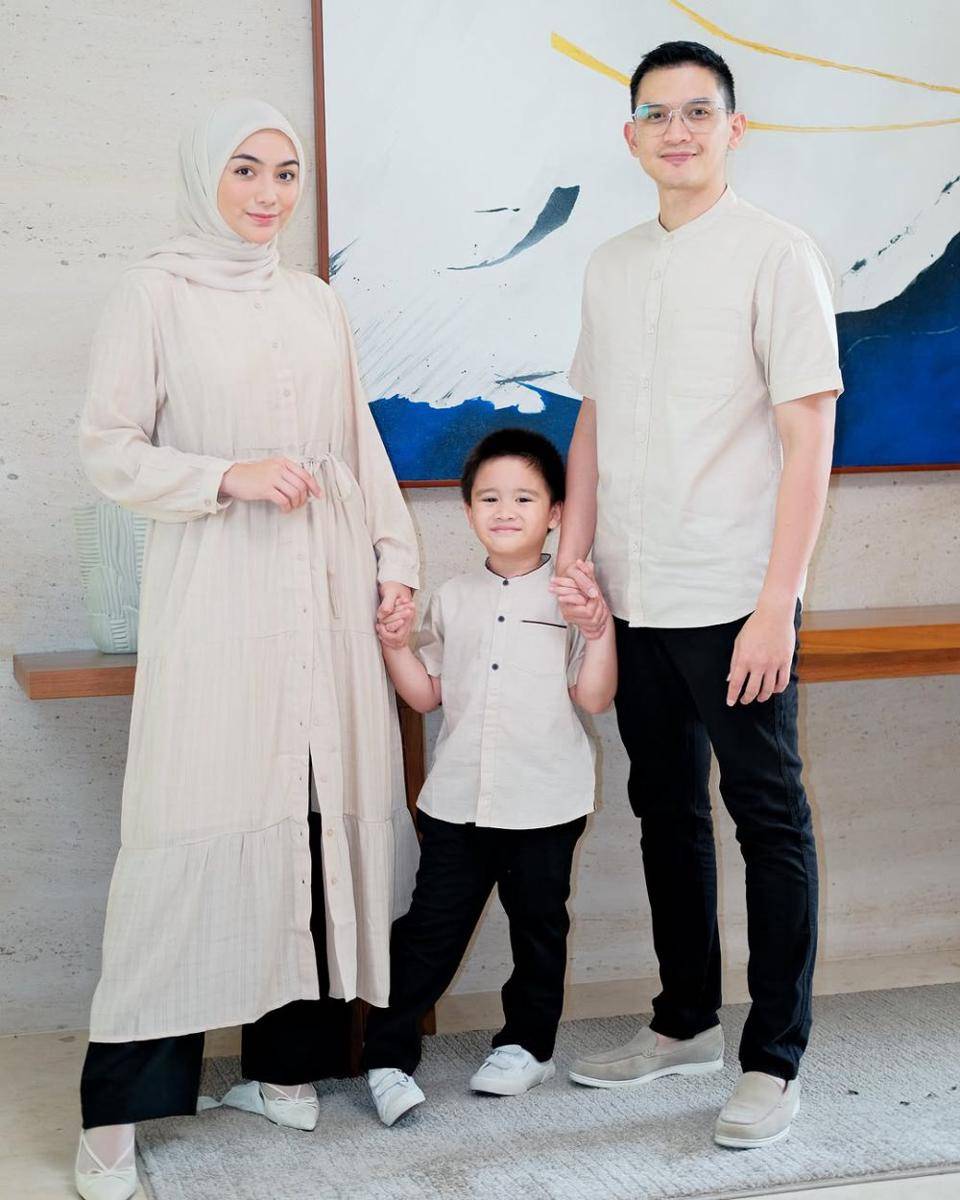 ilustrasi baju lebaran keluarga Citra Kirana (instagram.com/citraciki)