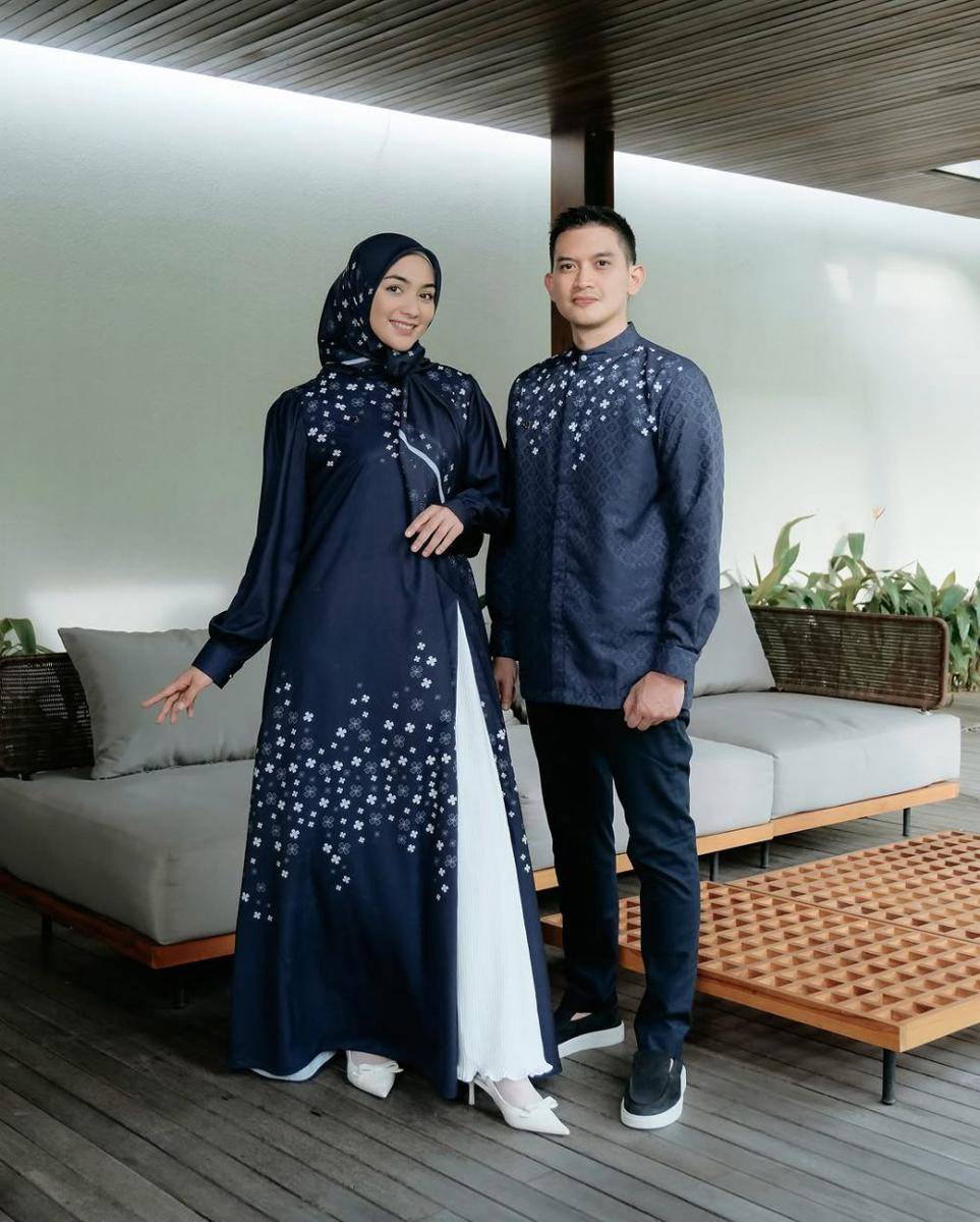 ilustrasi baju lebaran keluarga Citra Kirana (instagram.com/citraciki)