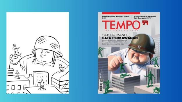TOP 5: Jurnalis Tempo Kena Doxing hingga Naskah UU TNI Belum Diunggah