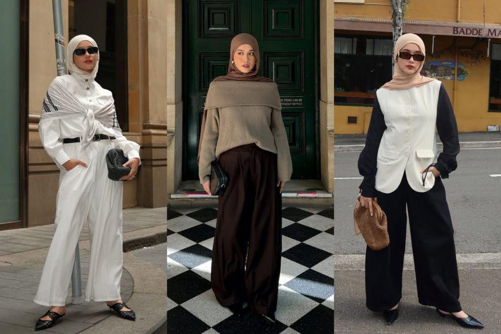 9 Padu Padan OOTD Bukber ala Ana Octarina, Simpel tapi Elegan!
