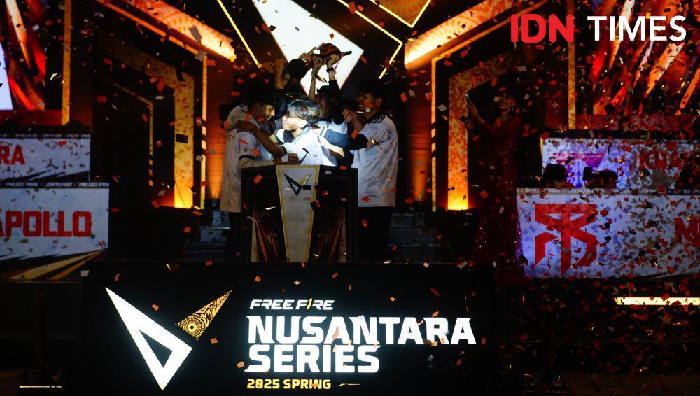 Sriwijaya Esports Juarai Free Fire Nusantara Series 2025 di Medan