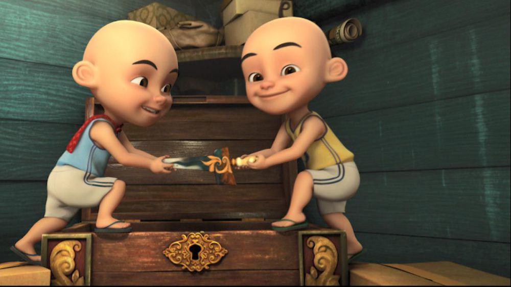 Kenapa Warna Baju Upin Kuning dan Ipin Biru?