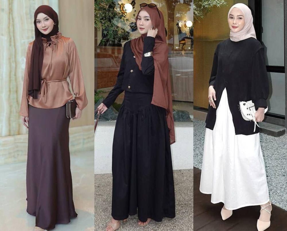 Inspirasi OOTD ala selebgram Nabilah (instagram.com/nabilahcil)