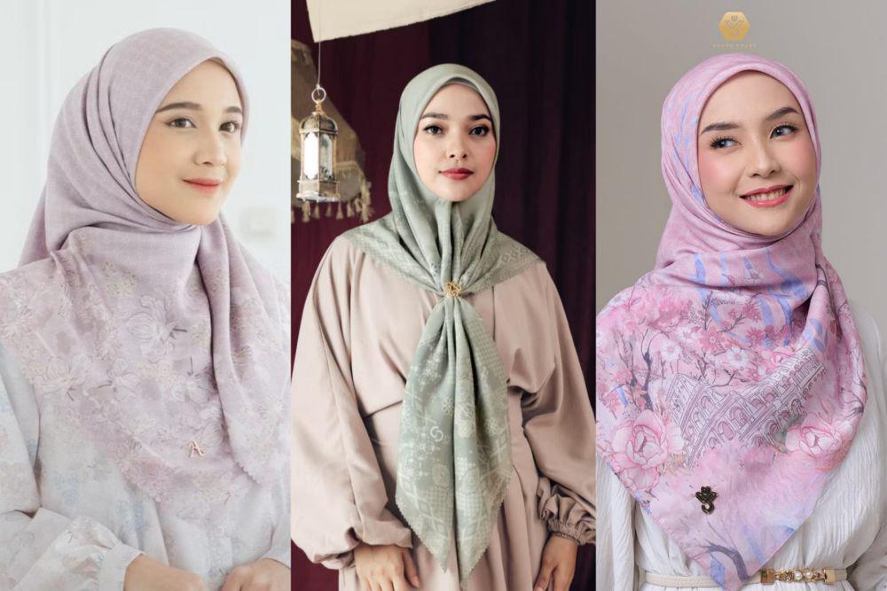 7 Rekomendasi Scarf Motif untuk Lebaran 2025, Super Trendi